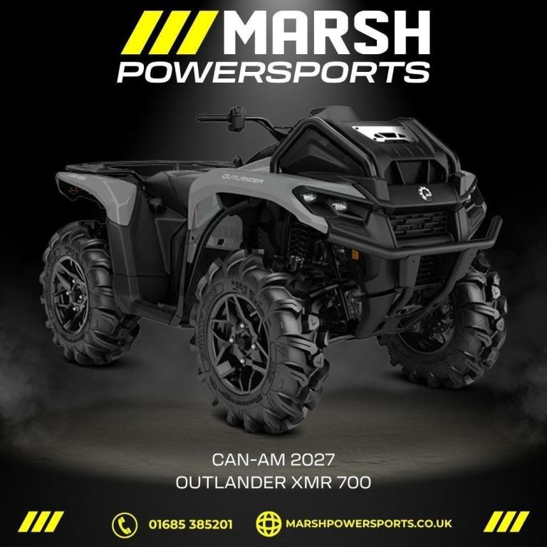 Can-Am Outlander XMR 700 2027 - Can-Am Main Dealer - Order Now!