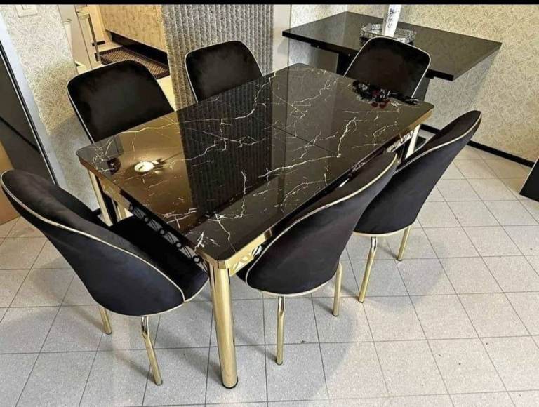 New Dining table set available – 4 or 6 chairs, strong build, classy finish