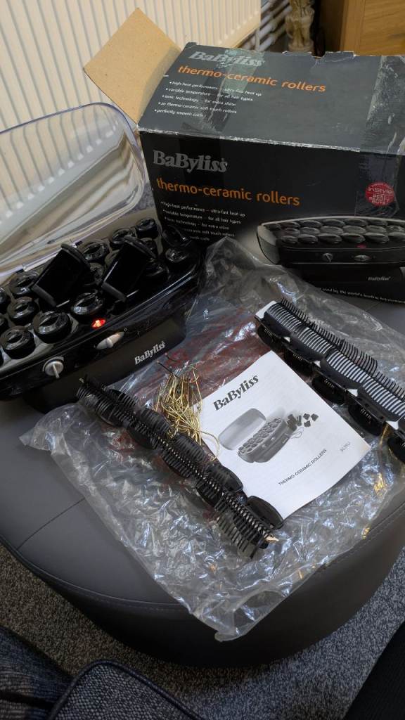 Babyliss Thermo ceramic heated hair styling rollers 