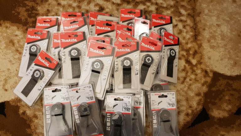 Multi tool blades,Makita,bosch,dewalt,fein......brand new
