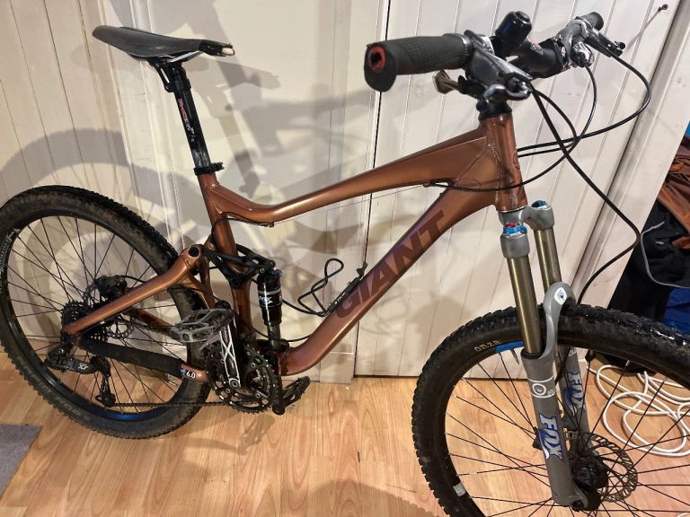 Giant reign one mountain bike