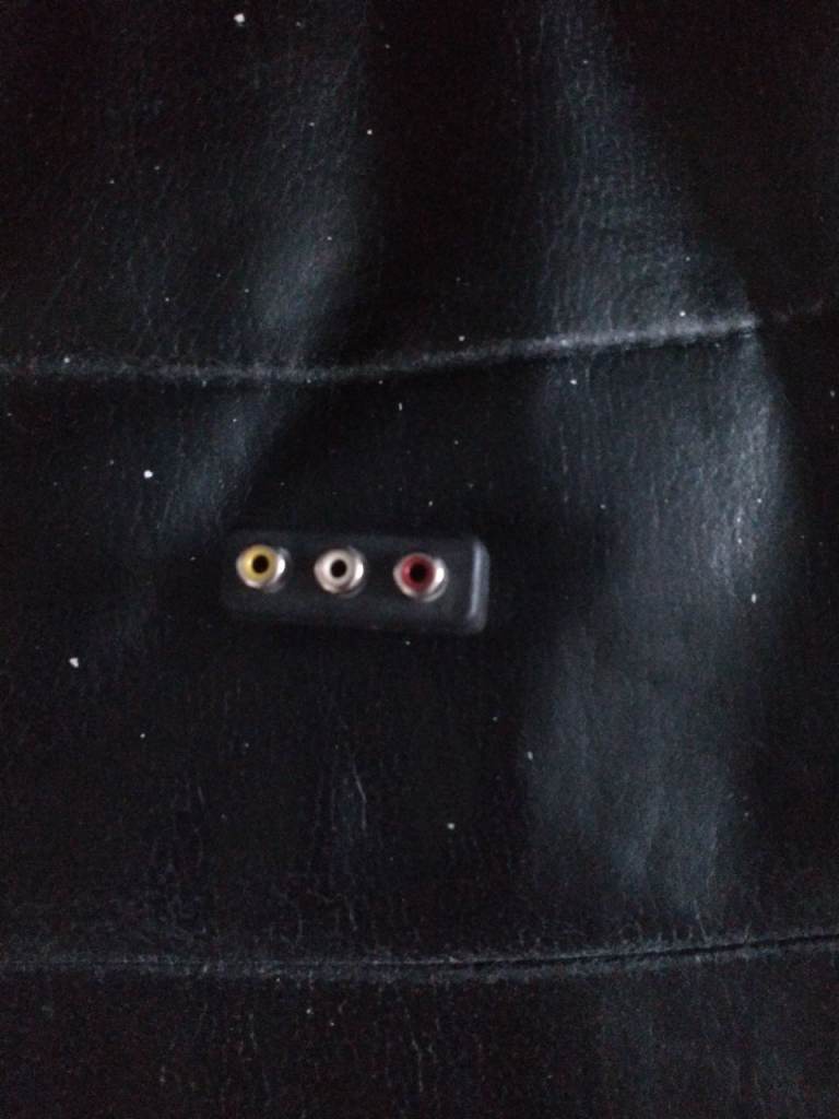 image for Microsoft Xbox 360 block scart adaptor to 3 RCA AV Audio Video Wii PS3