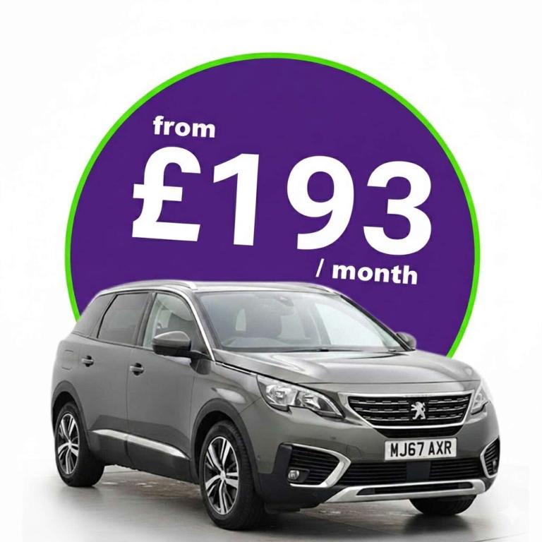 2017 Peugeot 5008 1.2 5008 Allure S/S 5dr SUV Petrol Manual