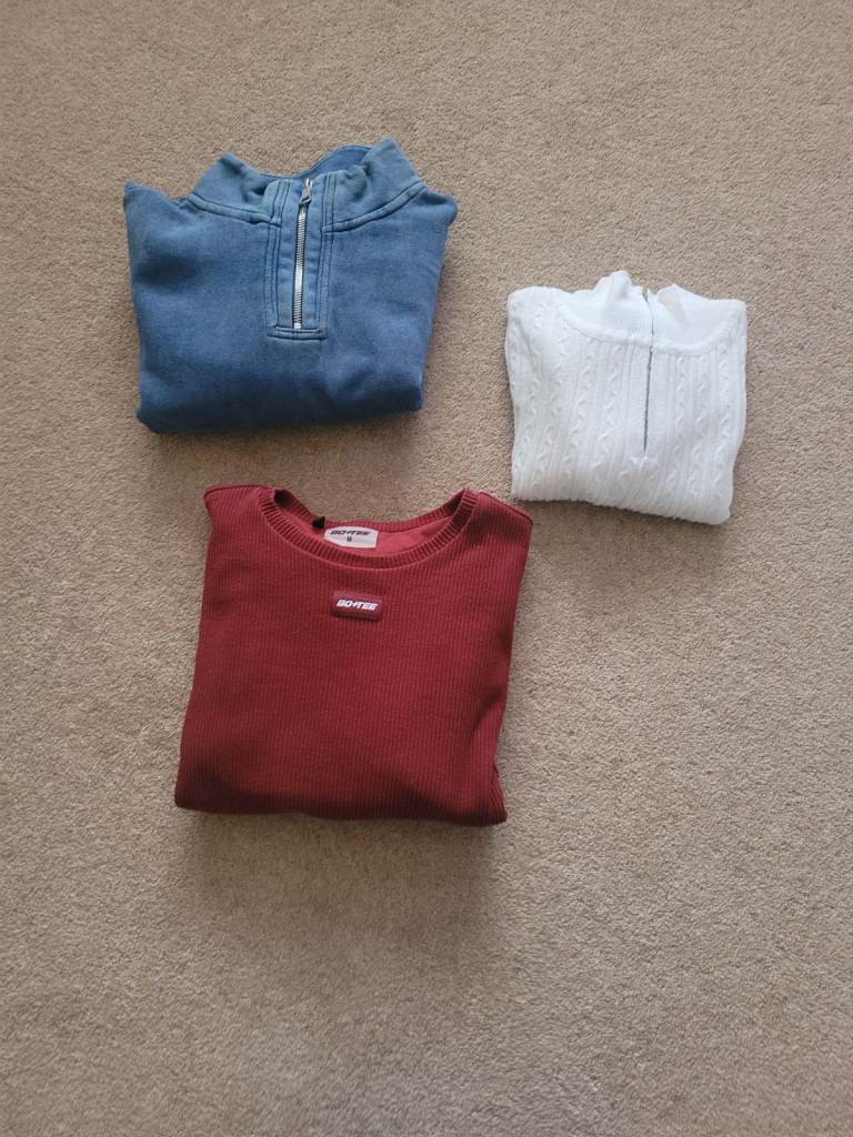 ladies crop tops x3 size medium