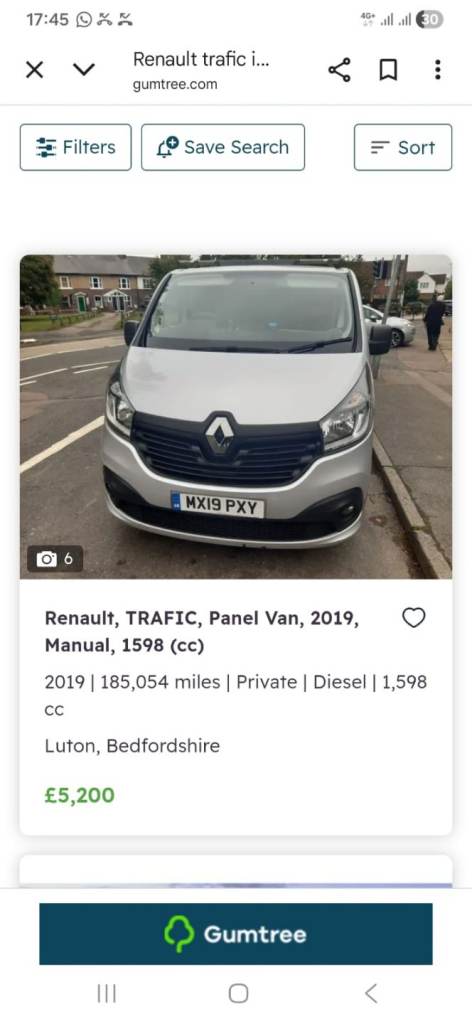 Renault traffic 2019