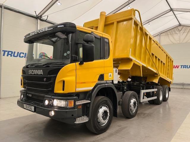 Scania P410 8x4 Rest Cab Bulk Tipper Manual