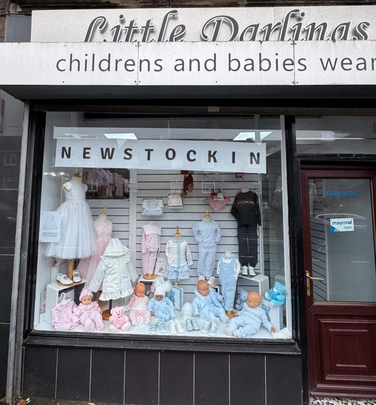 Baby clothing boutique for sale