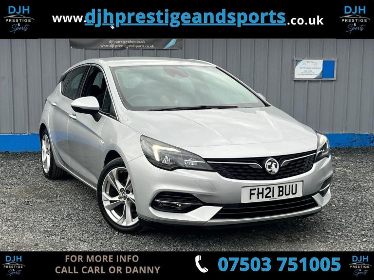 2021 Vauxhall Astra 1.2 Turbo SRi Euro 6 (s/s) 5dr HATCHBACK Petrol Manual