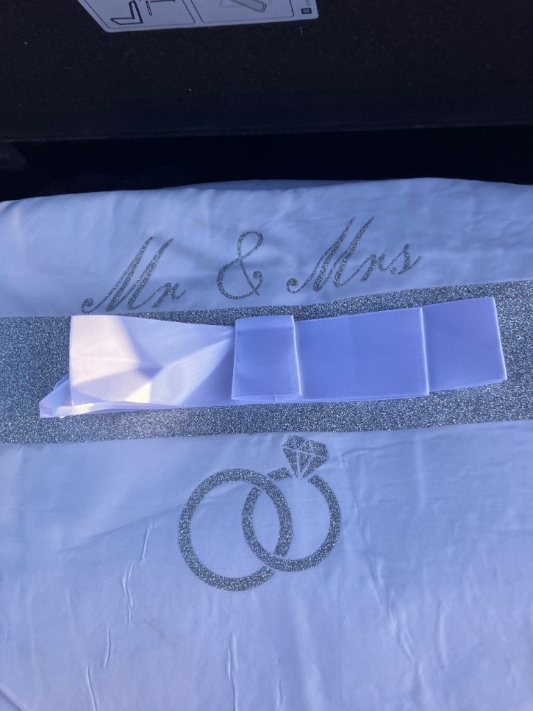 Mr and mrs seat covers 