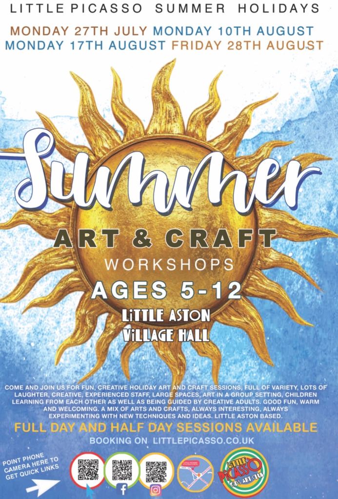 Little Picasso kids art and craft summer workshops 