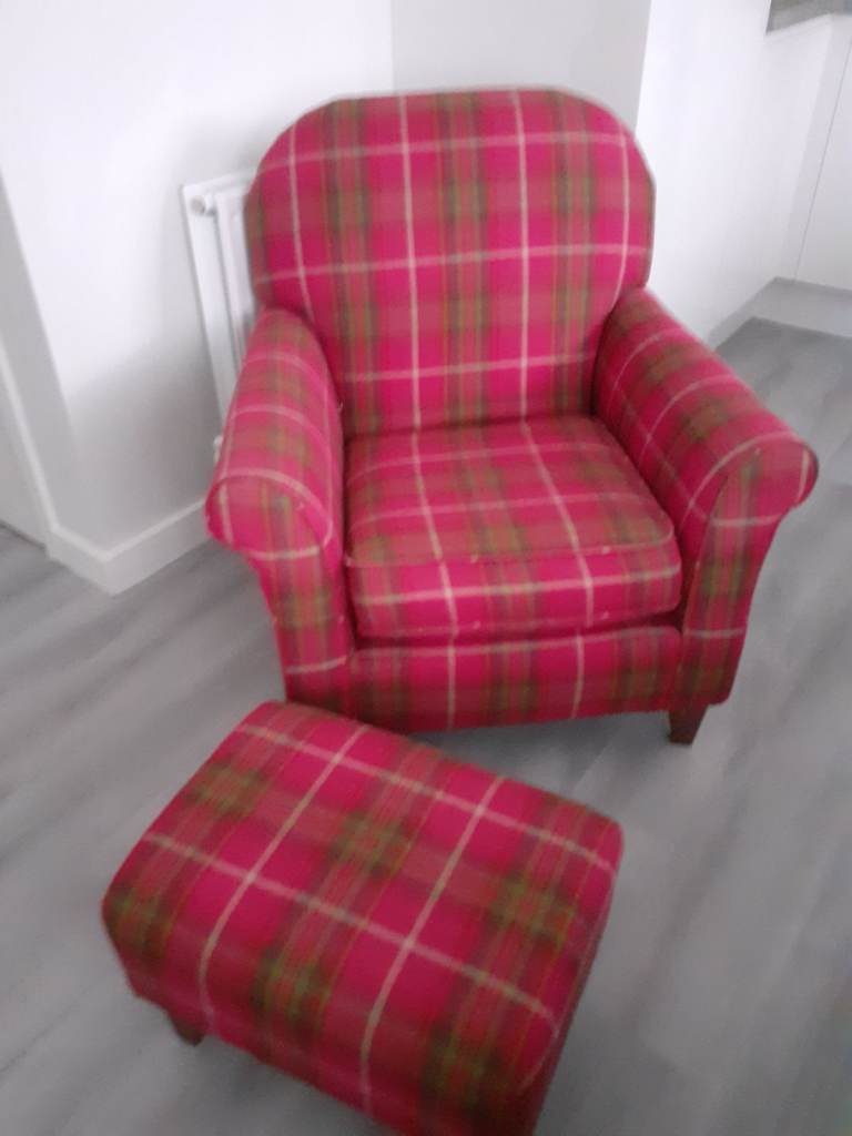 image for Armchair and stool