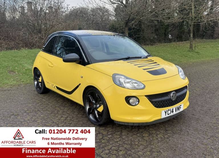 2014 Vauxhall ADAM 1.4 16v SLAM Hatchback 3dr Petrol Manual Euro 5 (100 ps) Hatchback Petrol Manual