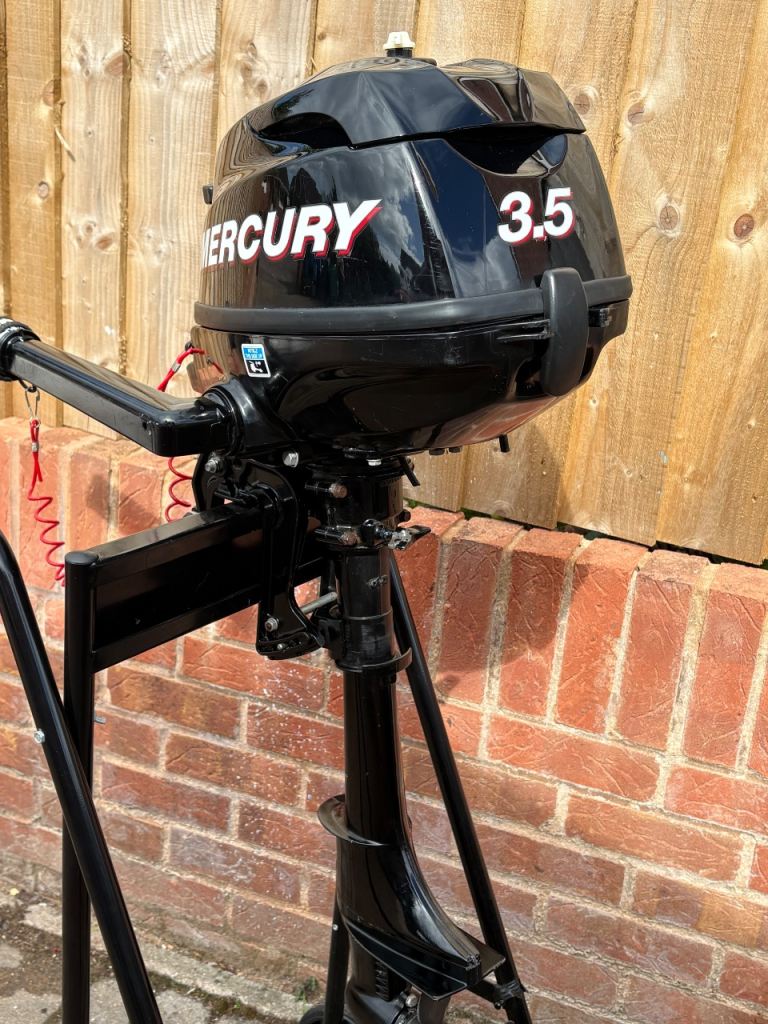 Mercury 3.5hp Outboard Boat Engine 