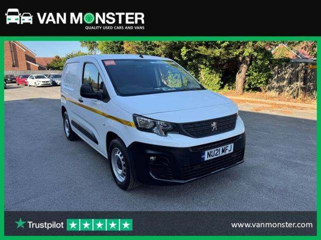 2021 Peugeot Partner 1000 1.5 BlueHDi 100 Grip Van PANEL VAN DIESEL Manual