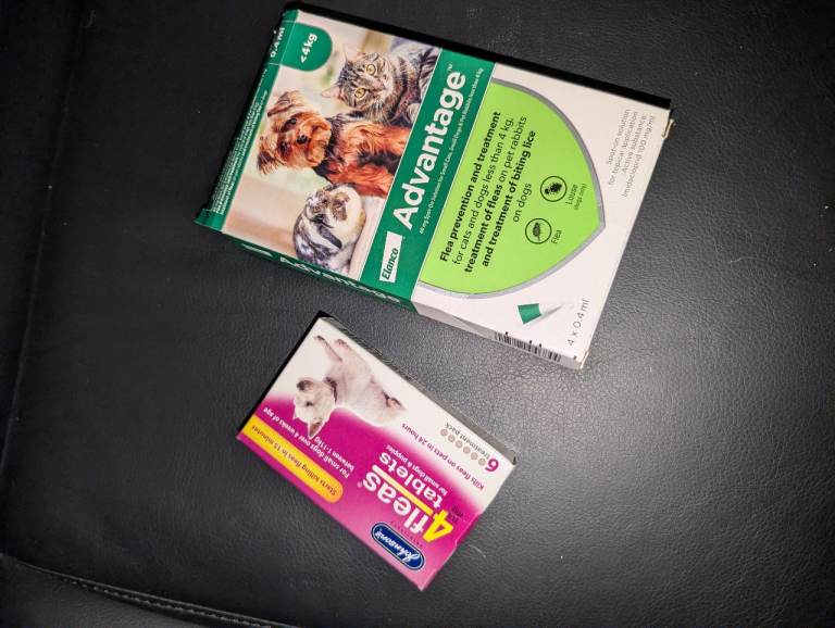Advantage & 4fleas treatments brand new