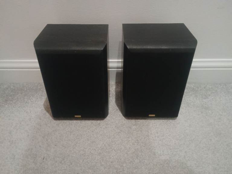Jamo Cornet 20 IV 50W Bookshelf Hi-Fi Speakers Pair Black Made in Denmark
