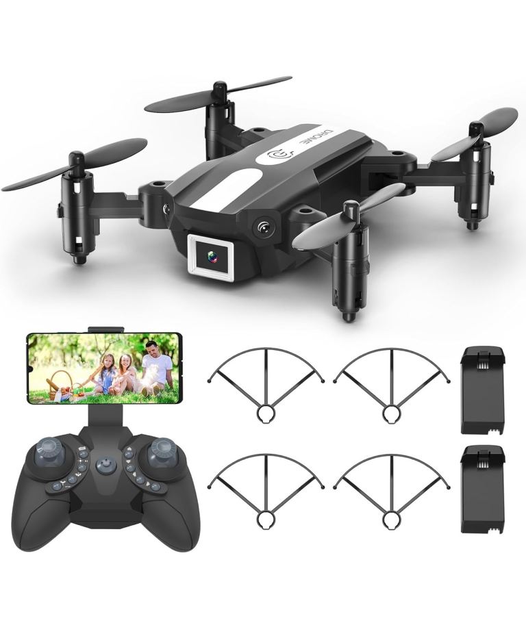 Wipkviey T25 Mini Drone for Kids with Camera 1080P HD FPV Drone, RC Quadcopter Toy & Carrying Case