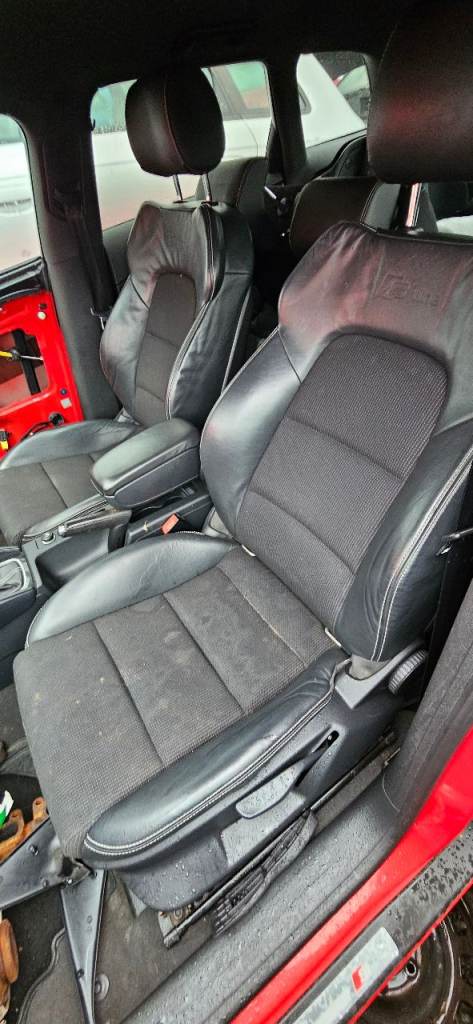 Audi a3 sline half leather interior 