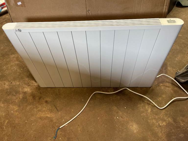 Ecoso Torr Dry Electric Heater In White 1500w