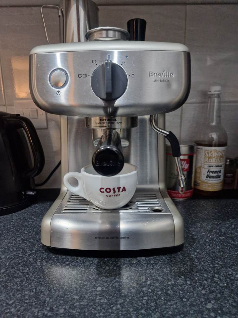 Breville mini barista coffee machine