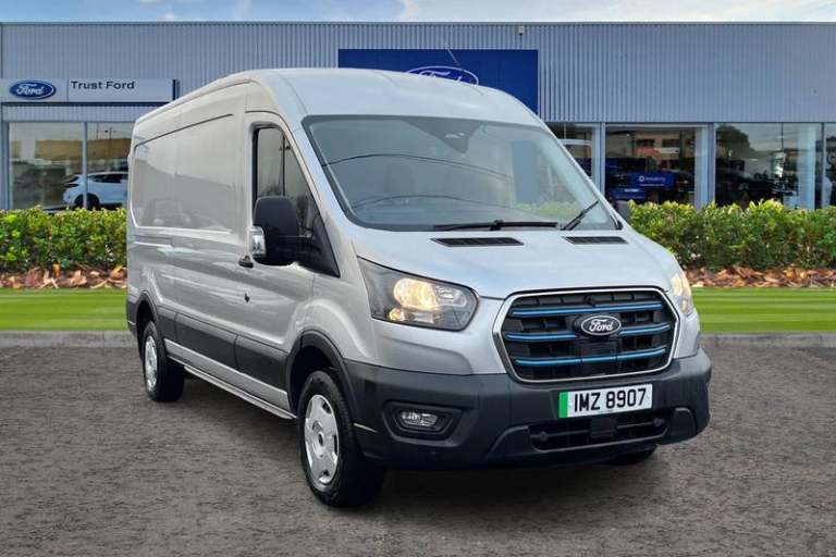 2025 Ford Transit 350 Trend L3 H2 LWB Medium Roof RWD 135kW 68kWh DAP Automatic Panel Van Electri...