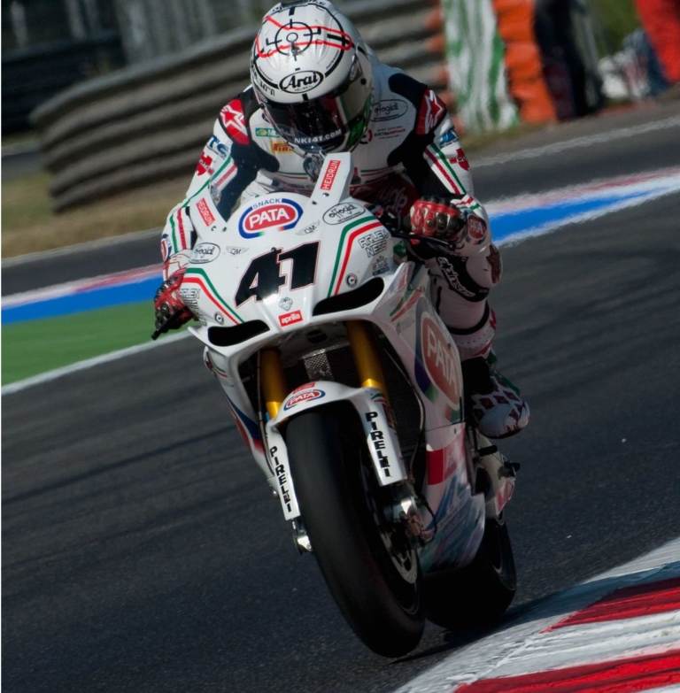 RARE COLLECTORS ITEM - #ARAI RX-7 MOTORCYCLE HELMET - NORIYUKI HAGA MONZA WHITE