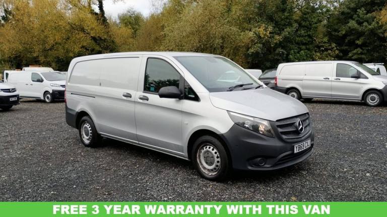 2019 Mercedes-Benz Vito L2 110 CDI Pure LWB / LONG PREMIUM  FREE 3 YEAR WARRANTY COVER ON THIS VA...