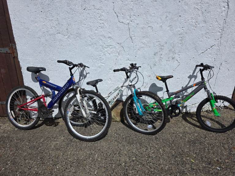 3 bikes forsale
