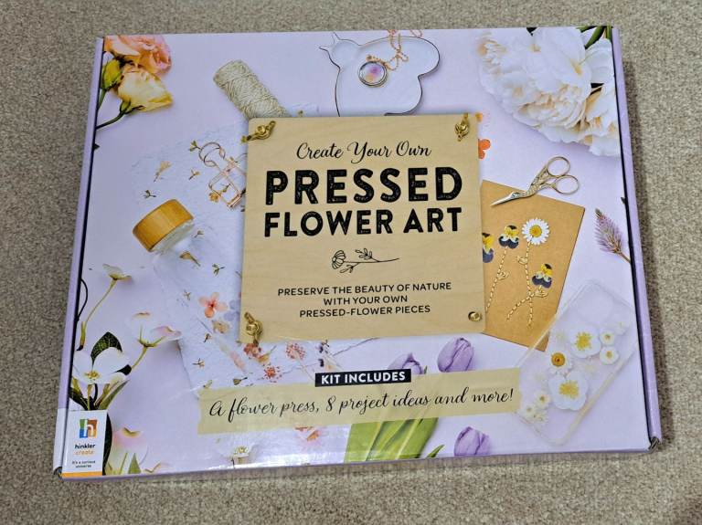 image for Kids Pressed flower art set 