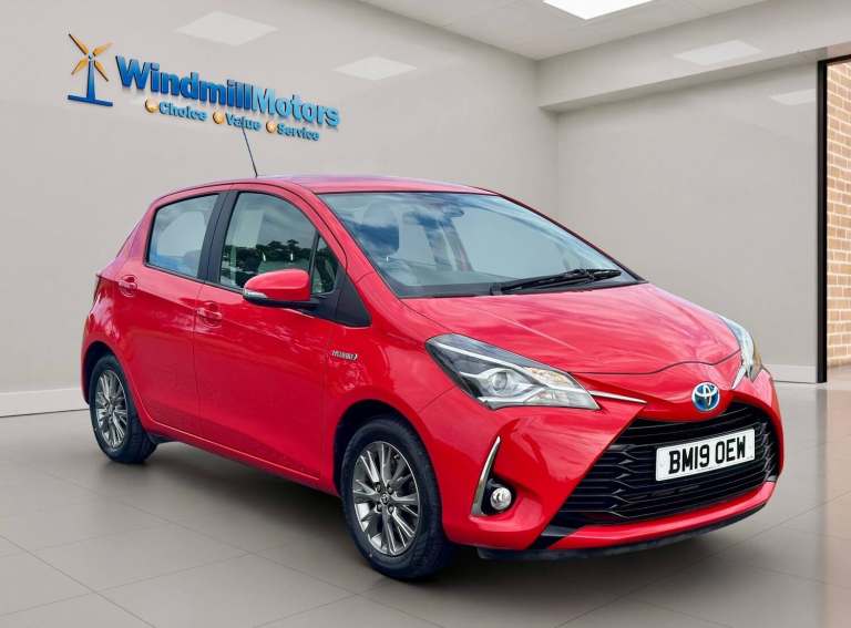 2019 Toyota Yaris 1.5 VVT-h Icon E-CVT Euro 6 (s/s) 5dr HATCHBACK Petrol/Electric Hybrid Automatic
