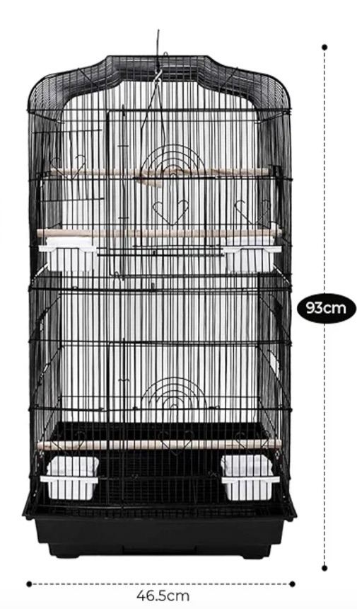 Tall bird cage 