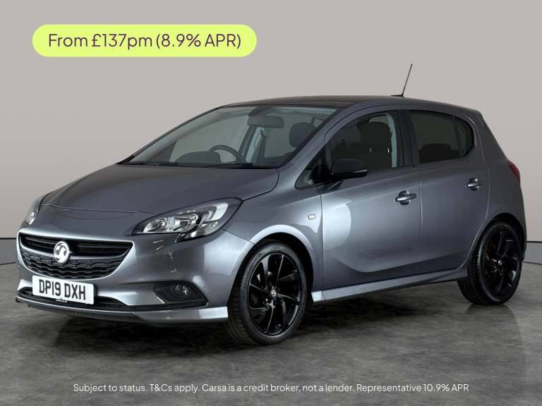 2019 Vauxhall Corsa 1.4i ecoTEC SRi VX Line Nav Black Hatchback 5dr Petrol Manual Euro 6 (90 ps H...