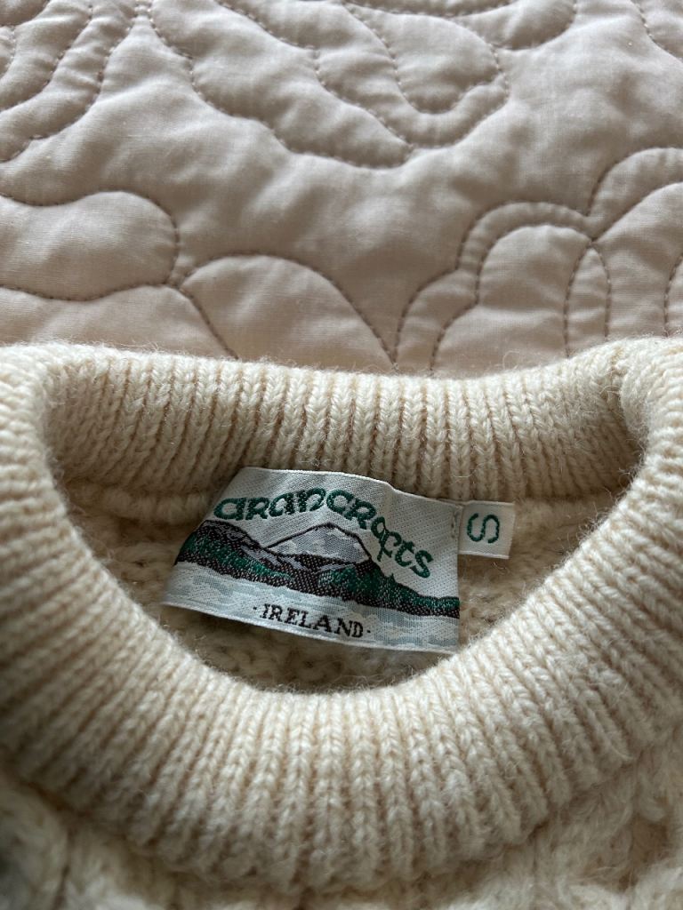Authentic Aran Island sweater 
