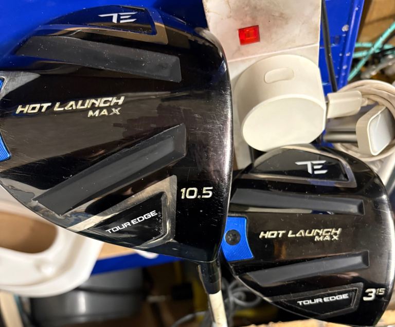 Golf Driver and 3 wood Tour Edge