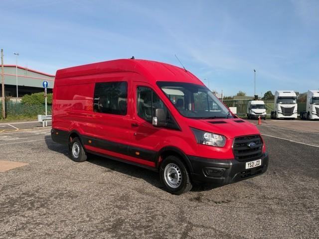2021 Ford Transit 6 seater, Ford Transit crew van, Ford LWB 6 seat