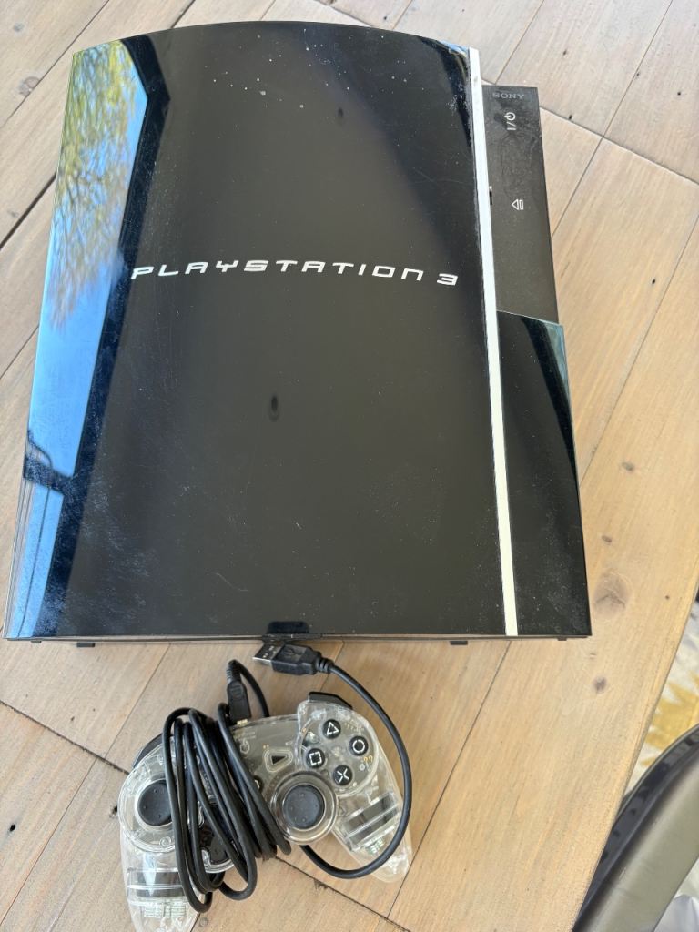 PS3 Console with controller and 23 games 