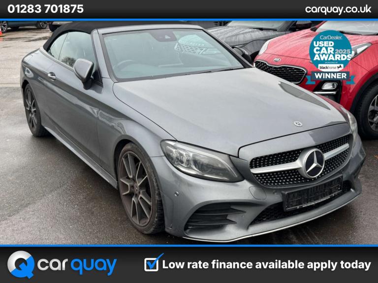2019 Mercedes-Benz C Class C200 AMG Line Premium 2dr 9G-Tronic CONVERTIBLE PETROL Automatic