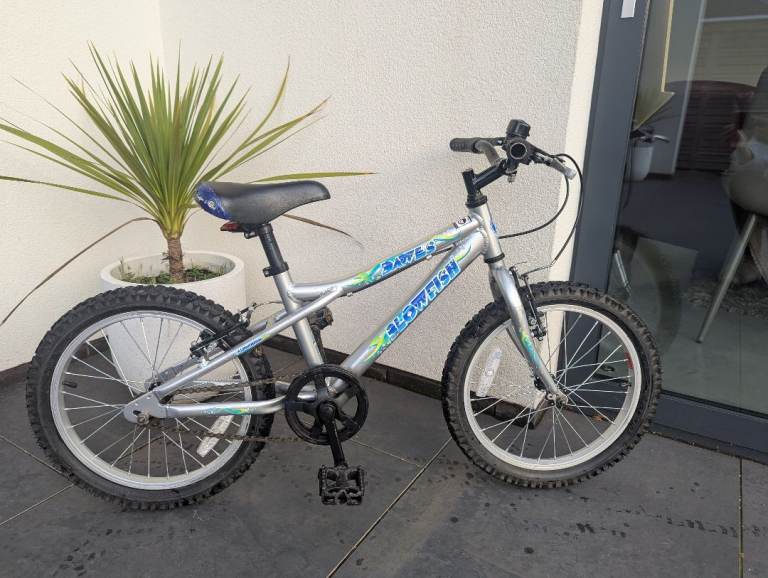 Dawes Blowfish 18 inch Wheel Silver Kids Bike Childrens