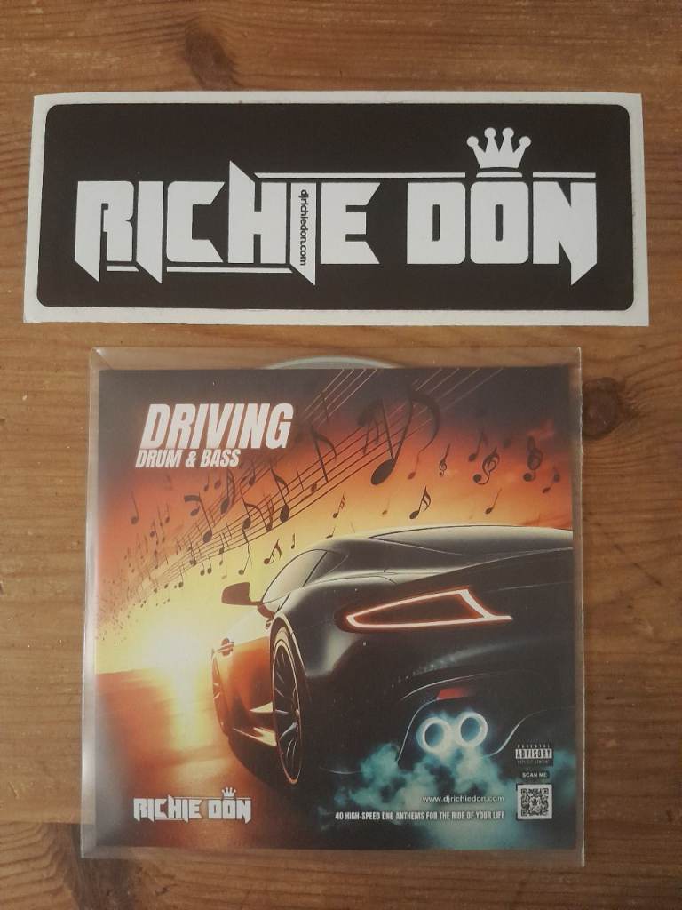 Richie Don Drum & Bass CD 2025 *Limited Edition*