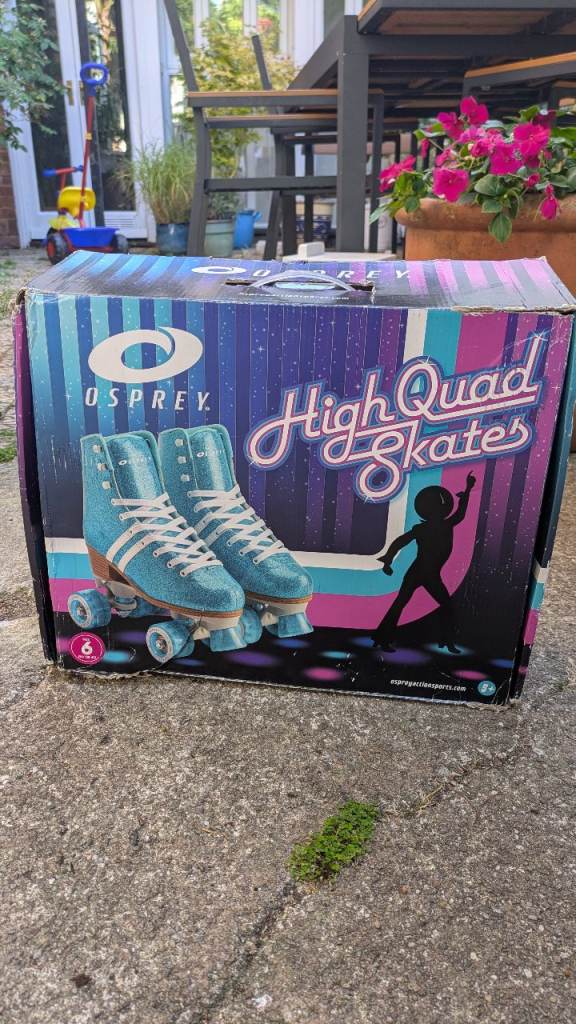 Osprey High Quad Skates Size 6 (39-40) – Brand New in Box