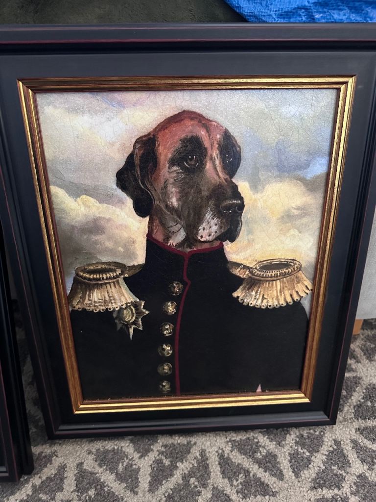 Brookpace Lascelles regal dogs artwork