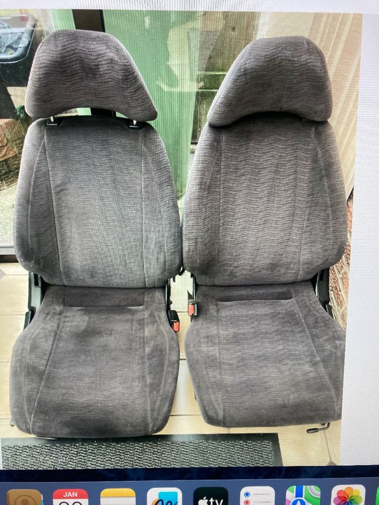 NISSAN 200SX S13 180SX, DRIVER / PASSENGER SEATS