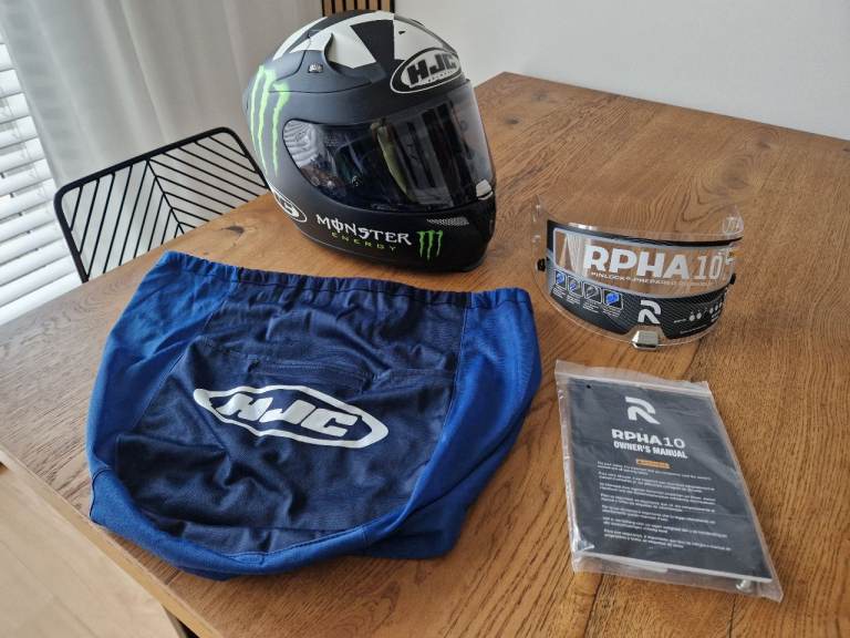 HJC Rpha-10 Ben Spies Monster, size M