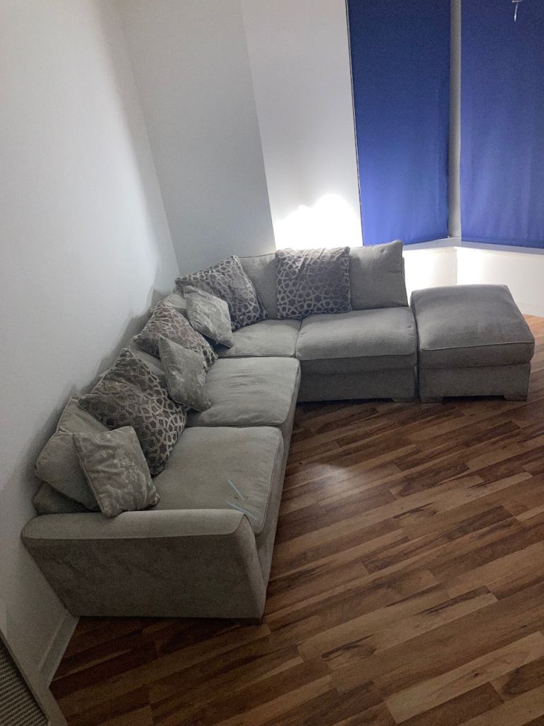 Grey Corner Sofa