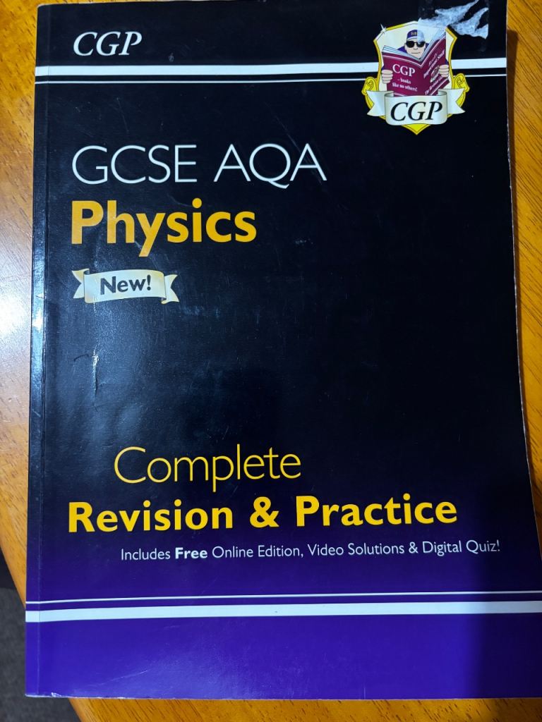 GCSE AQA Physics Complete Revision & Practice Book – New!