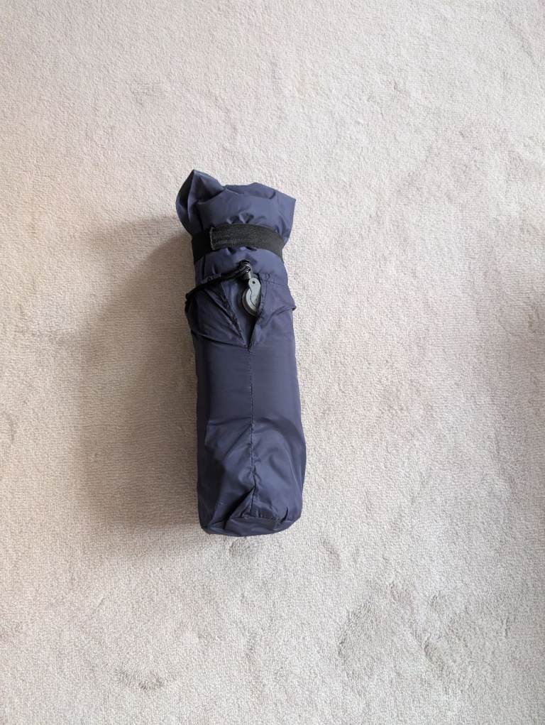 Inflatable Camping Sleeping Mat Lightweight Compact Festival Air Mattress Navy