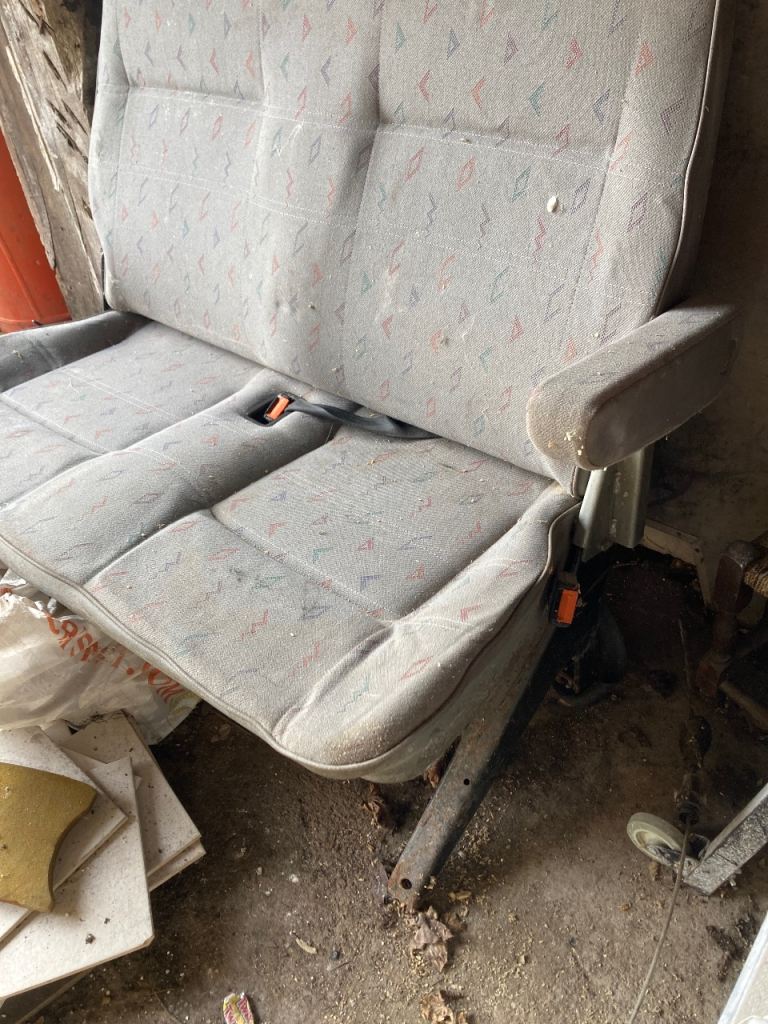 T4 transporter ex AA van rear seat 
