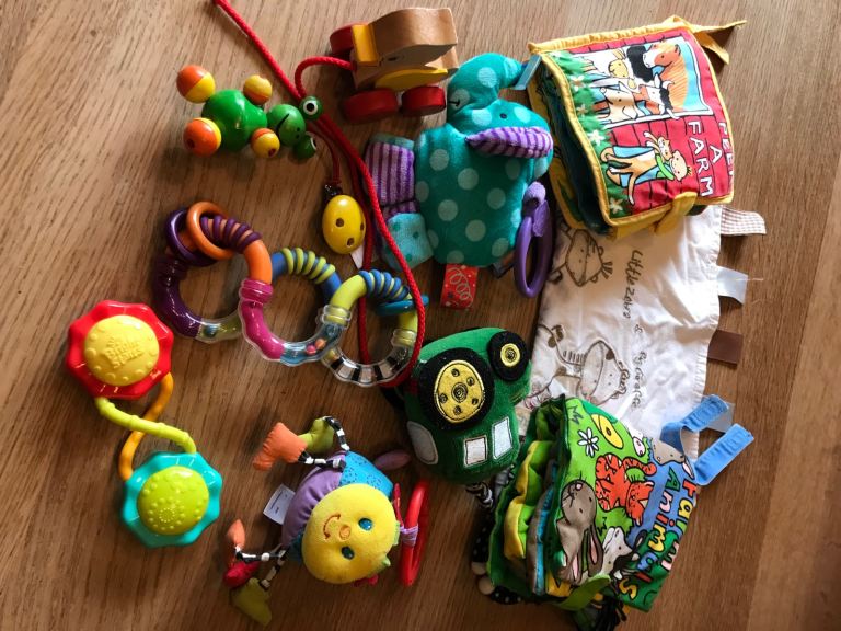 Various baby toys