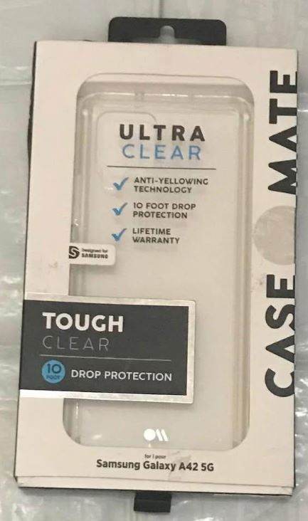 Samsung Galaxy A42 5G clear phone case