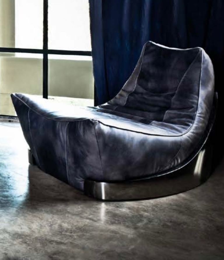 Timothy Oulton rare leather chair RRP 3k